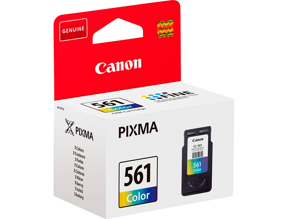 CANON - Ink-jet 561 pixma ts5350 / ts5351 / ts5352 / ts5353 180 pack amarillo cian magenta 180 paginas (Ref. 3731C001)