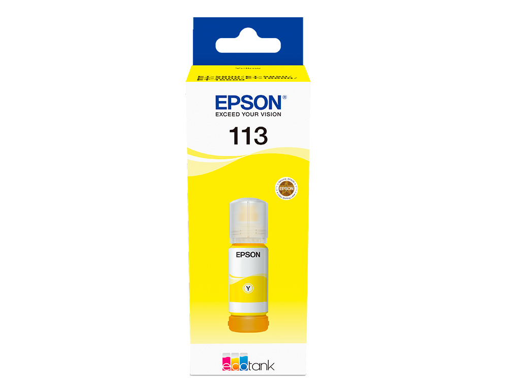 EPSON - Ink-jet ecotank 113 series amarillo (Ref. C13T06B440)