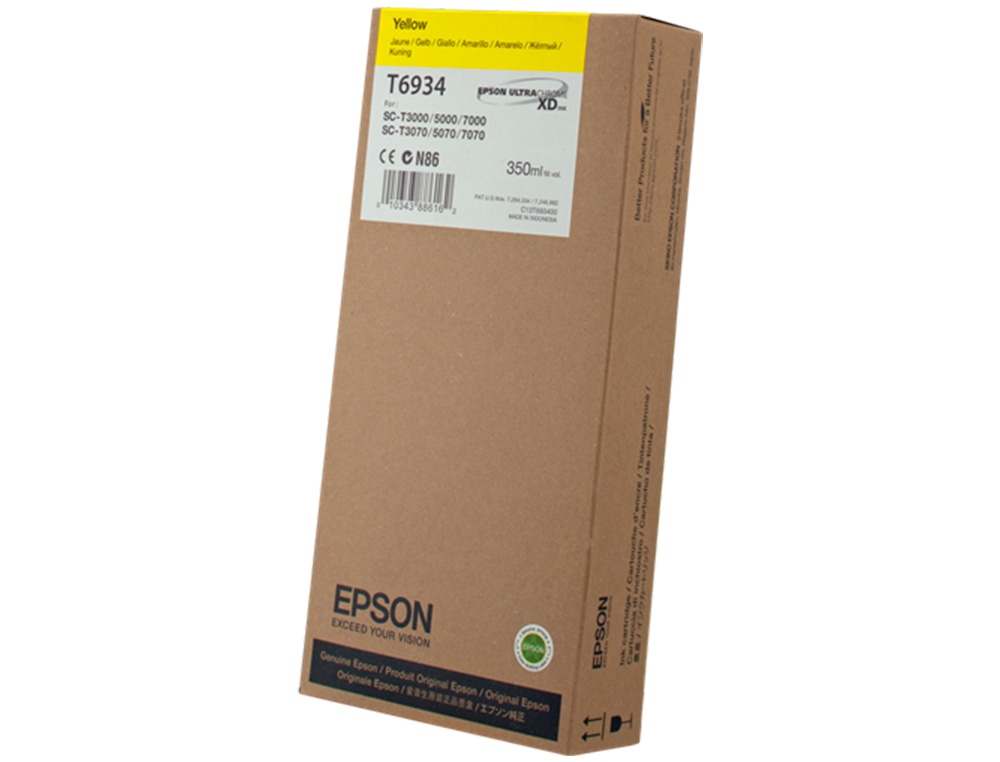 EPSON - Ink-jet gf serie sc-t amarillo 350 ml (Ref. C13T693400)