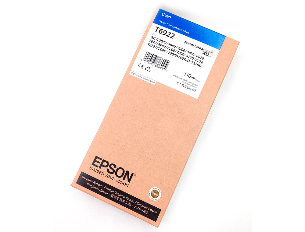 EPSON - Ink-jet gf serie sc-t cian 350 ml (Ref. C13T693200)