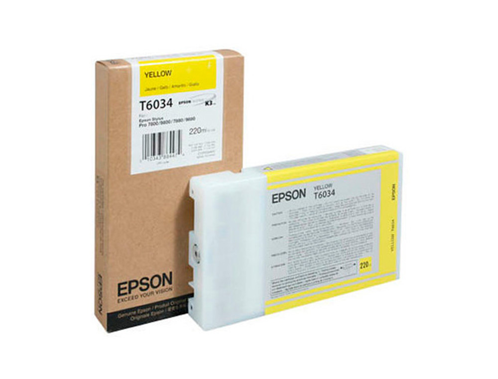 EPSON - Ink-jet gf stylus pro 7880/9880 amarillo (Ref. C13T603400)