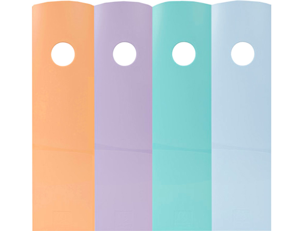 EXACOMPTA - Revistero aquarel mag-cube set de 4 unidades colores pastel 266x328x305 mm (Ref. 18296SETD)