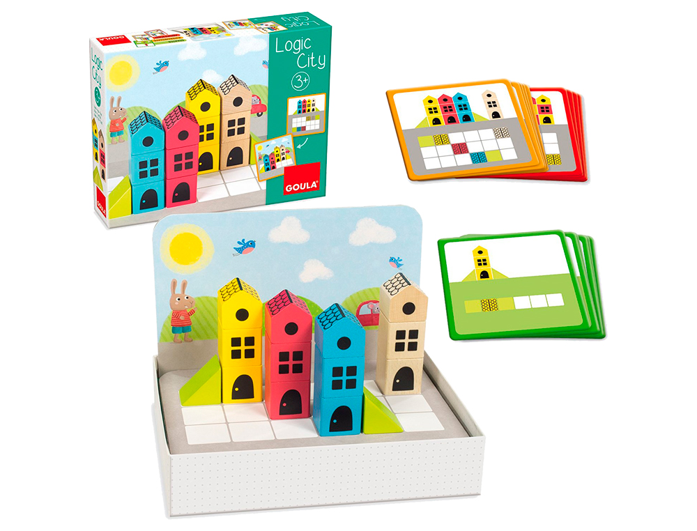 GOULA - Juego didactico logic city (Ref. 50200)