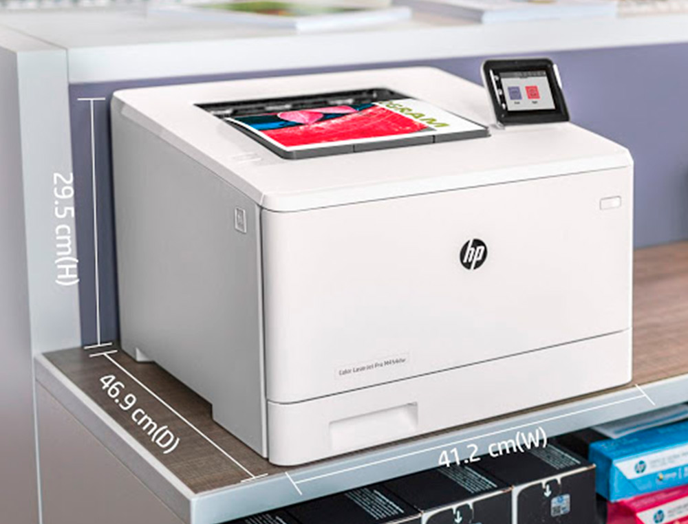 HP - Impresora color laserjet pro m454dw 28 ppm usb wifi ethernet (Ref. W1Y45A) (Canon L.P.I. 4,5€ Incluido)