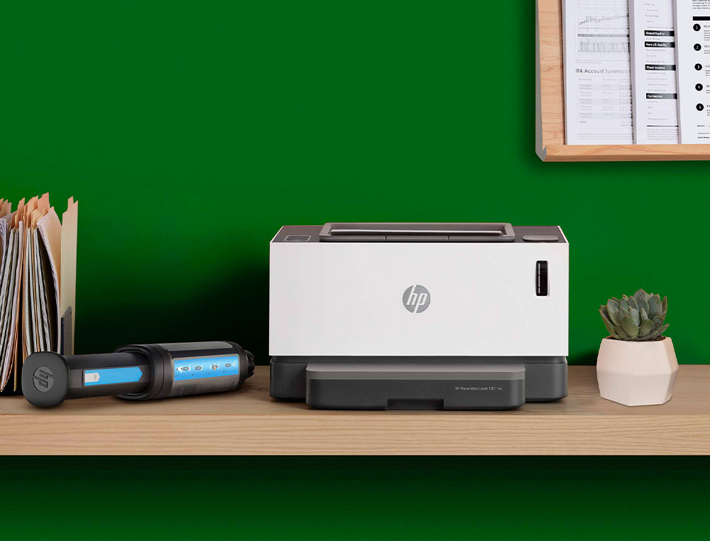 HP - Impresora neverstop 1001nw laser ethernet wifi 20 ppm bandeja 150 hojas (Ref. 5HG80A) (Canon L.P.I. 4,5€ Incluido)