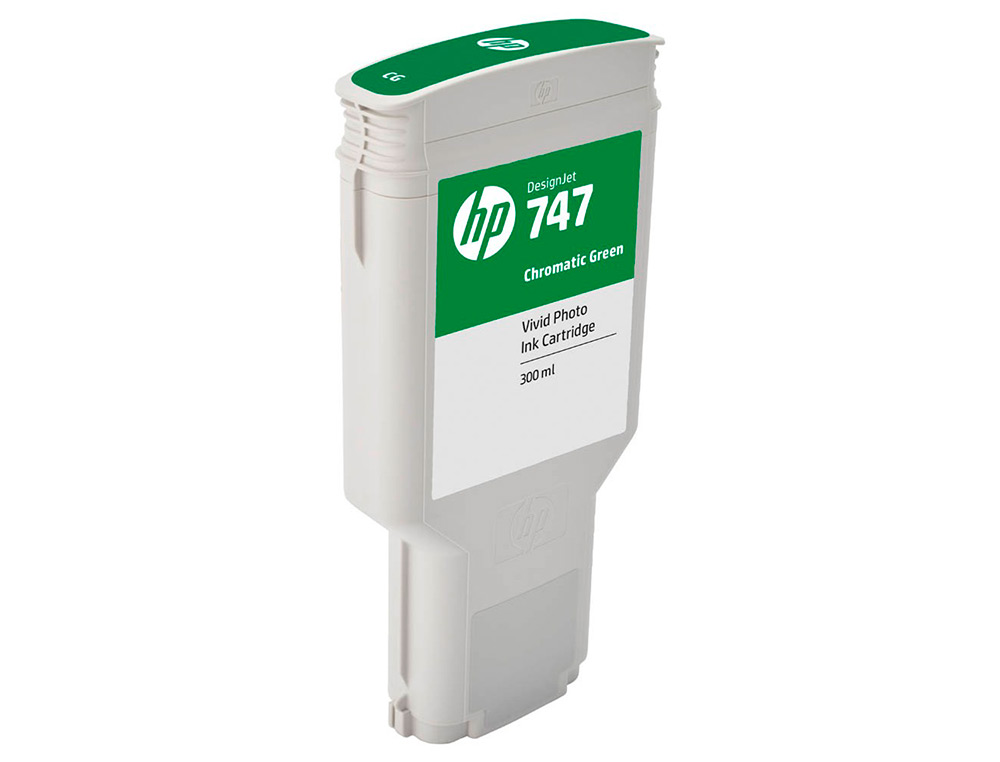 HP - Ink-jet n 747 300-ml chromatic verde /dnj z10/1000 paginas (Ref. P2V84A)