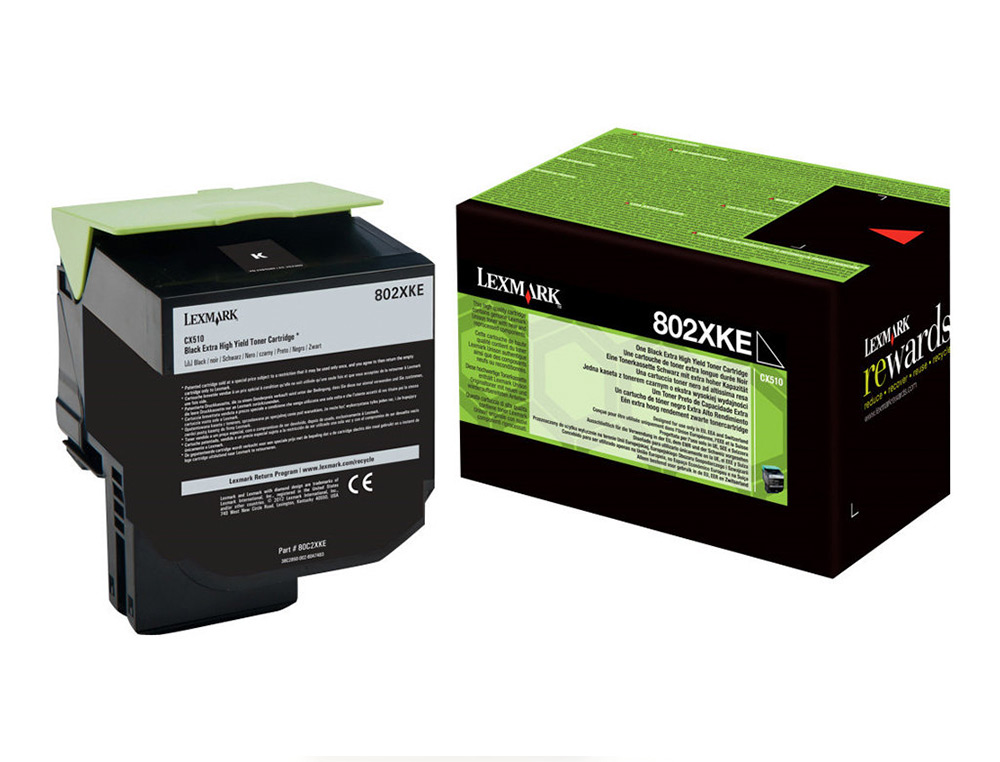 LEXMARK - Toner laser 80c2xke negro 8000 paginas (Ref. 80C2XKE)