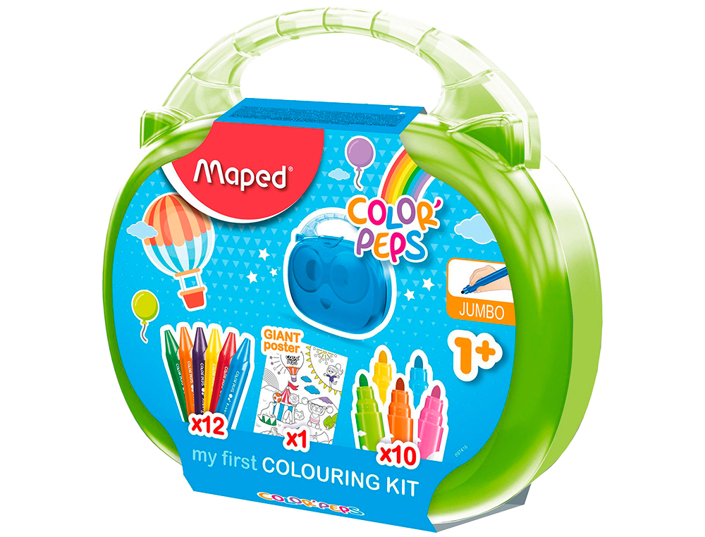 MAPED - Maletin de dibujo early age 23 piezas (Ref. 897416)