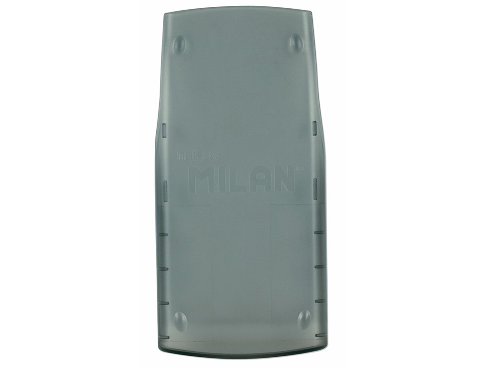 MILAN - Calculadora cientifica m240 black 2 lineas 240 funciones 10+2 digitos color negra con tapa color gris (Ref. 159110KBL)