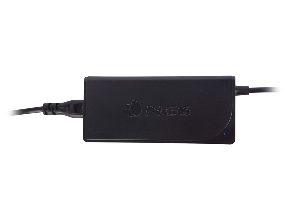 NGS - Adaptador de corriente automatic 90w con 9 adaptadores y salida usb 2a (Ref. W-90)