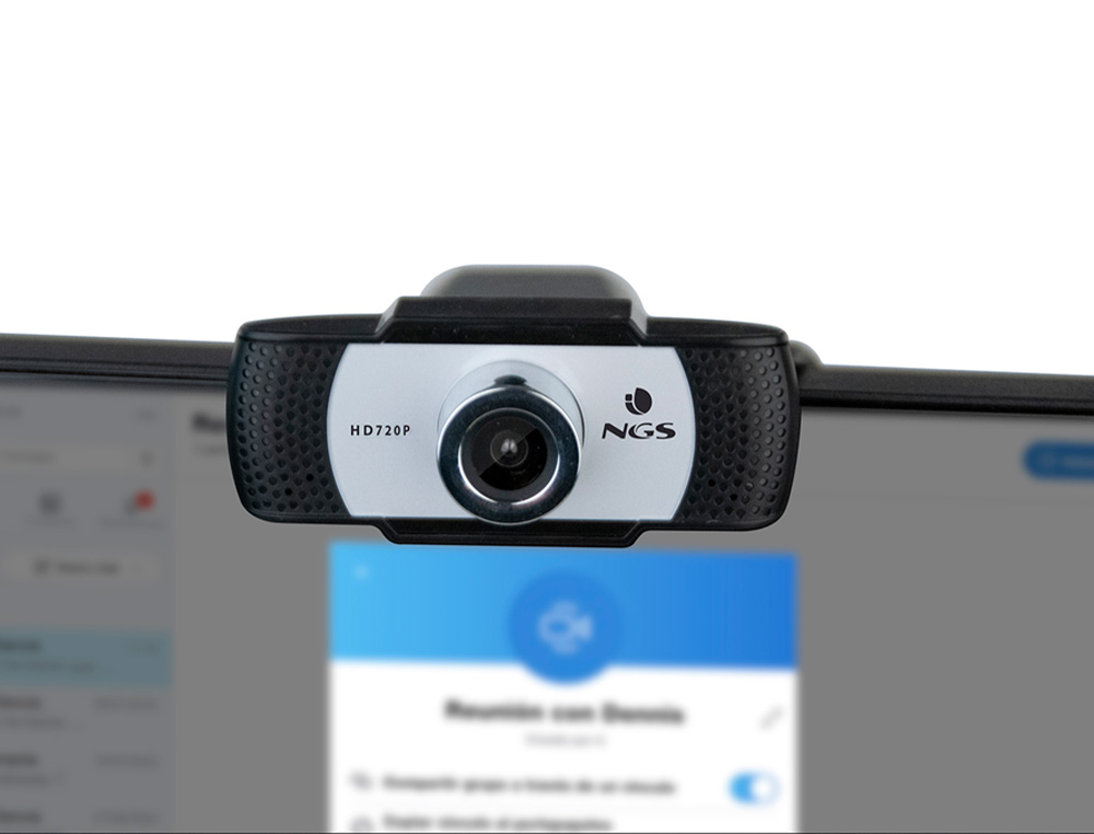 NGS - Camara webcam xpresscam 720 hd 1280 x 720 con microfono 1 mpx usb 2.0 (Ref. XPRESSCAM720)
