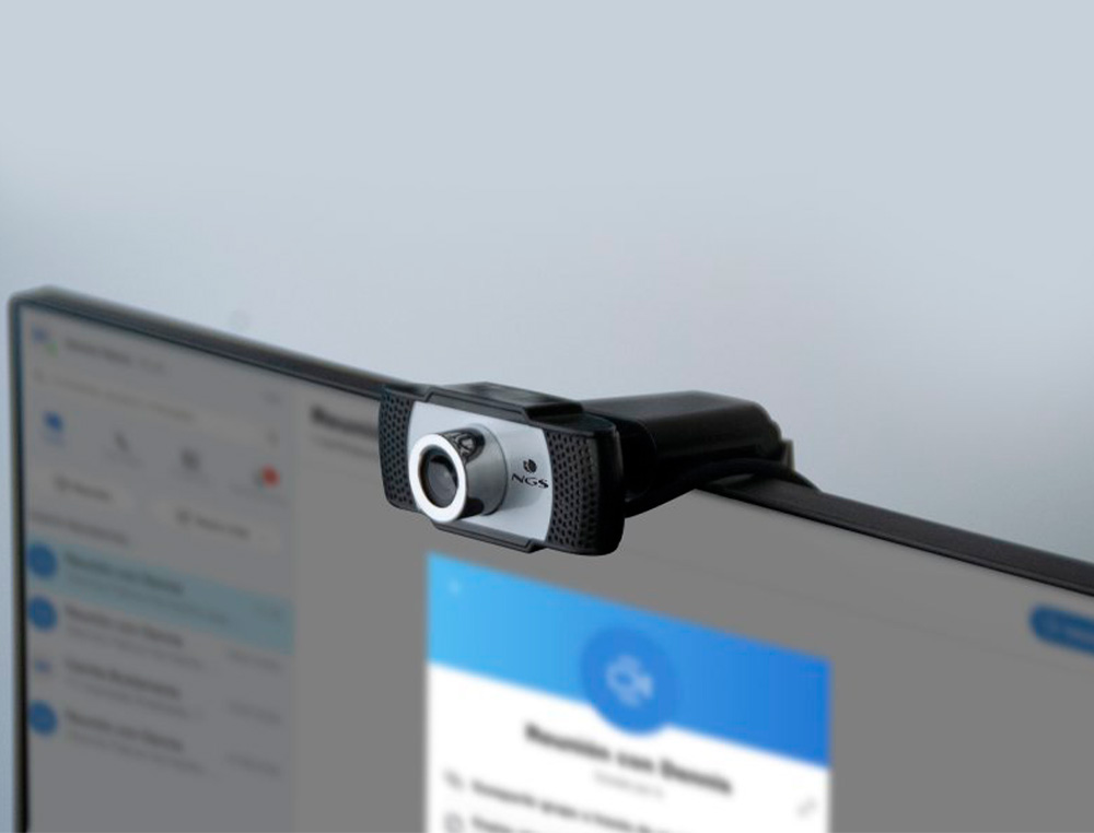 NGS - Camara webcam xpresscam 720 hd 1280 x 720 con microfono 1 mpx usb 2.0 (Ref. XPRESSCAM720)