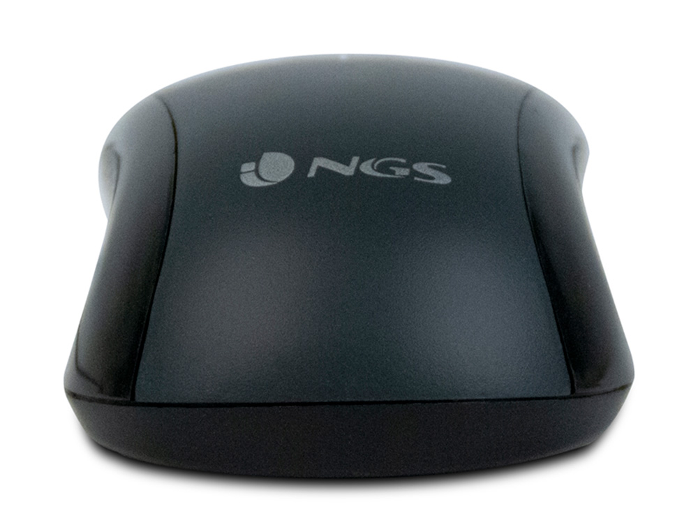 NGS - Raton wired mist optico con cable 1000 dpi ambidiestros usb color negro (Ref. MIST)