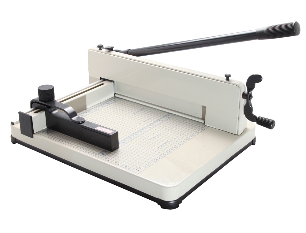 Q-CONNECT - Guillotina kf16916 manual profesional largo del corte 330 mm capacidad 400 hojas (Ref. KF16916)