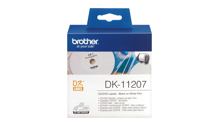 BROTHER - ROLLO 100 ETIQ. TERMICAS 58X58 (Ref.DK11207)