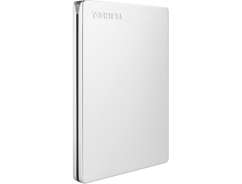 TOSHIBA - Disco duro externo canvio slim hdd 2,50\&quot; 5.000 mbit/s usb 3.0 2 tb color blanco (Ref. HDTD320ES3EA) (Canon L.P.I. 6,45€ Incluido)