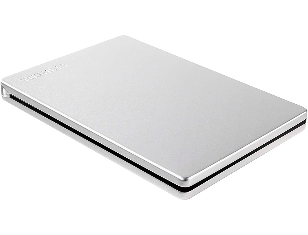 TOSHIBA - Disco duro externo canvio slim hdd 2,50\&quot; 5.000 mbit/s usb 3.0 2 tb color blanco (Ref. HDTD320ES3EA) (Canon L.P.I. 6,45€ Incluido)