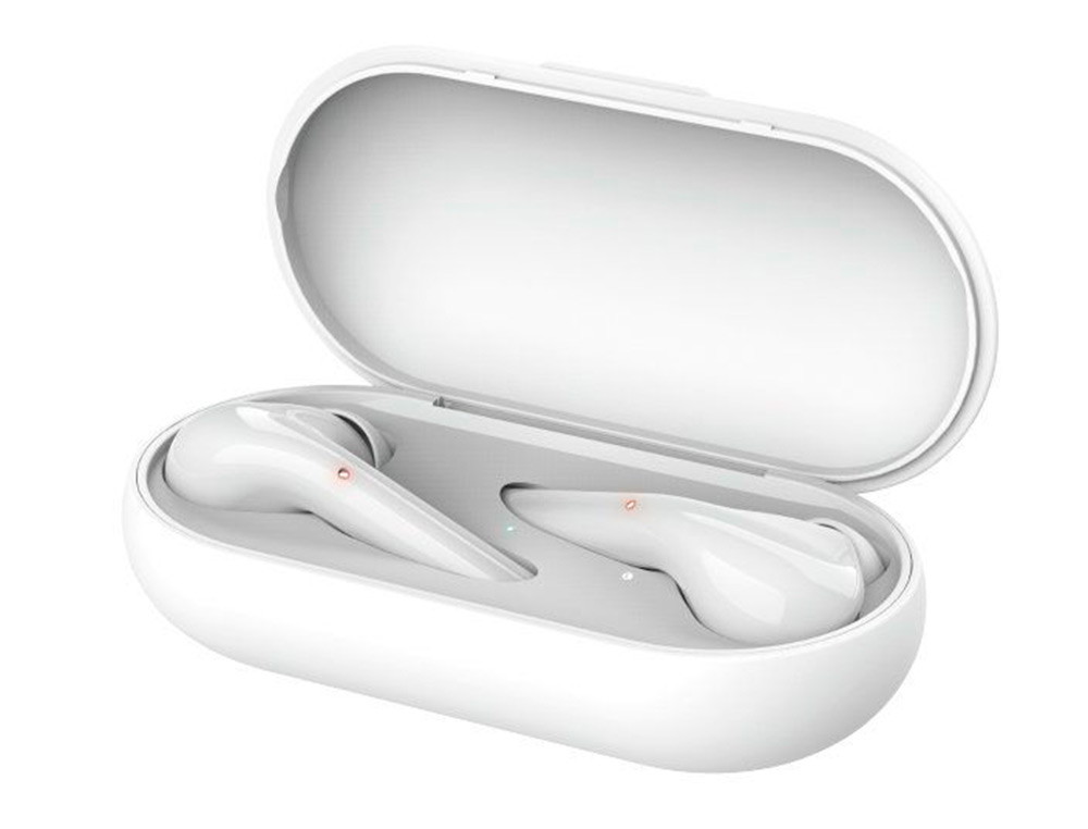 TRUST - Auricular nika inalambrico bluetooth con estuche de carga color blanco (Ref. 23705)