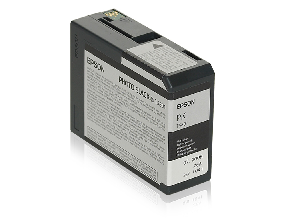 EPSON - Ink-jet stylus pro-3800/3880 negro photo (80ml) (Ref. C13T580100)