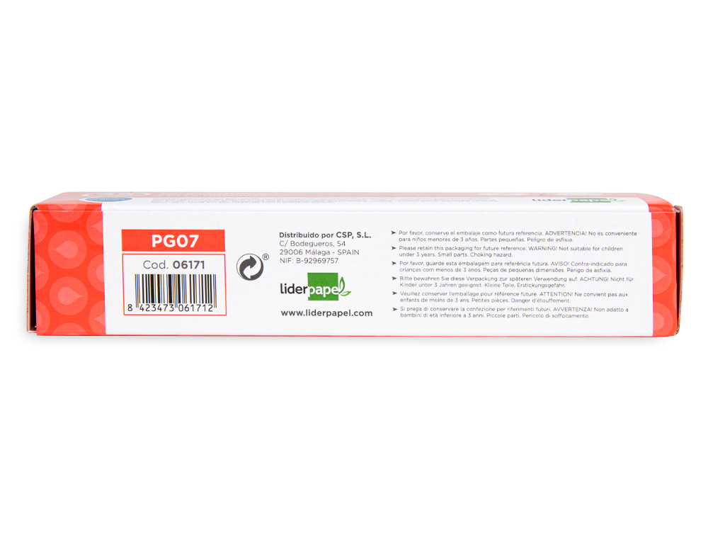 LIDERPAPEL - PEGAMENTO UNIVERSAL TRANSPARENTE 35 ML