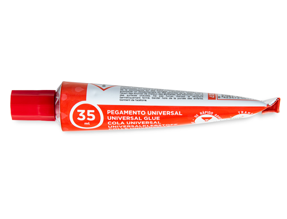 LIDERPAPEL - PEGAMENTO UNIVERSAL TRANSPARENTE 35 ML