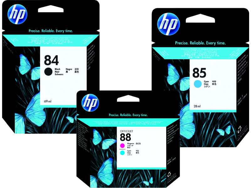 HP ( HEWLETT PACKARD ) - Cartuchos ORIGINALES Inyección De Tinta 90 Cyan (Ref.C5061A)