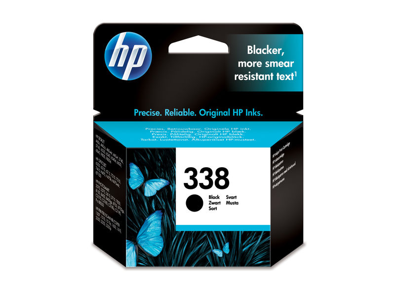 HP ( HEWLETT PACKARD ) - Cartuchos ORIGINALES Inyección De Tinta 338 Negro (Ref.C8765EE#ABE)