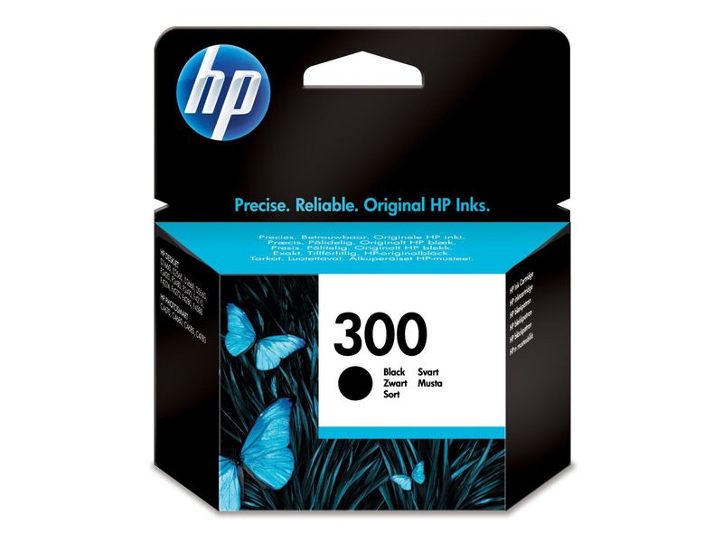 HP ( HEWLETT PACKARD ) - Cartuchos ORIGINALES Inyección De Tinta 300 Negro 200pg (Ref.CC640EE#ABE)