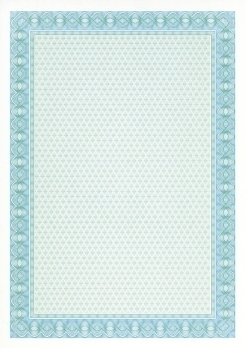 APLI - PAPEL DIPLOMA A4 115g 10h AZUL TURQUESA (Ref.11970)