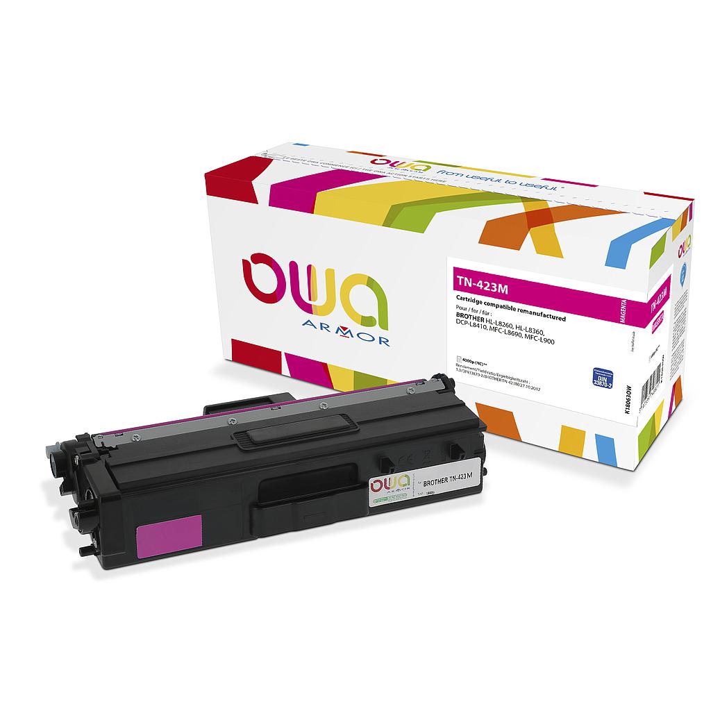 ARMOR - OWA Laser para BROTHER TN423M Toner kit Magenta (Ref.K18063OW)