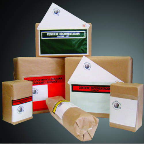 CAJA DE 1.000 SOBRES PACKING LIST 1/3A4-225X115 MM TRANSPARENTE (Ref.P856 F)