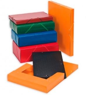 CARCHIVO - CARPETA DE PROYECTOS 15CM MONTADA CARTÓN COMPACTO PINTADO BRILLO CON GOMAS FOLIO AZUL (Ref.3715BM30)