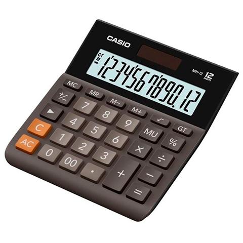 CASIO - CALCULADORA SOBREMESA 12 DIGITOS (Ref.MH-12)