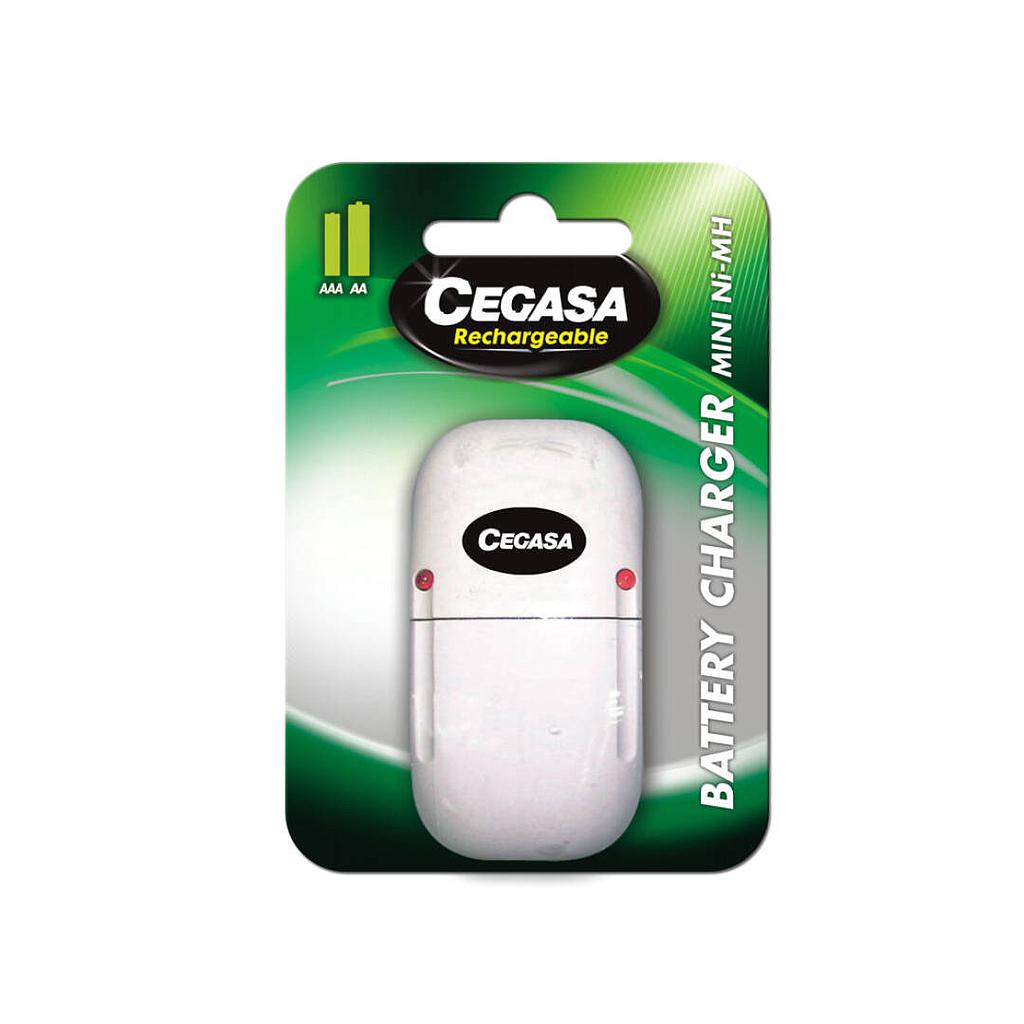 CEGASA - CARGADOR MINI COMPACTO BLANCO (Ref.106687)