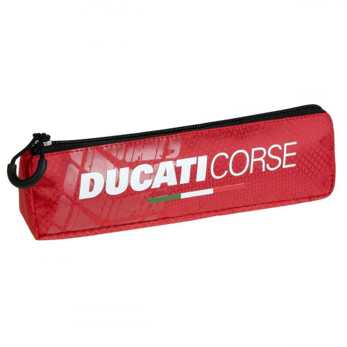 DUCATI - ESTUCHE PEQUEÑO 1 COMPARTIMENTO ROJO 21 X 6 X 5 CM. (Ref.18209051300)