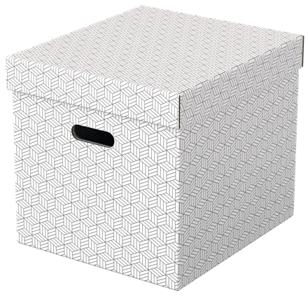 ESSELTE - PACK 3 CAJAS BLANCAS 365X320X315MM (Ref.628288)