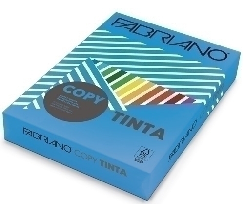 FABRIANO - PAPEL de COLOR A3 COPY TINTA 80g 250h AZUL (AZZURRO) (Ref.F60329742)