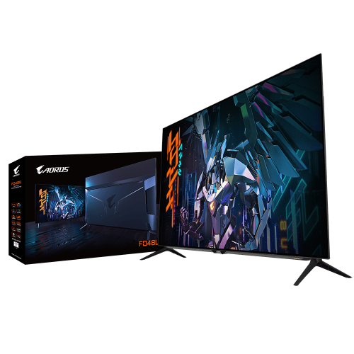 GIGABYTE - FO48U 120,7 cm (47.5&quot;) 3840 x 2160 Pixeles 4K Ultra HD OLED Negro (Ref.AORUS FO48U-EK)