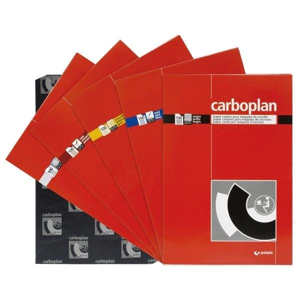 GRAFOPLÁS - PAPEL CARBÓN CARBOPLAN PACK 10 HOJAS BLANCO (Ref.72090070)