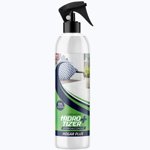 HIDROTIZER - PLUS HOGAR SOLUCIÓN HIDROALCOHÓLICA LIMPIEZA PROFUNDA SPRAY 1L (Ref.HPLH0071000S)