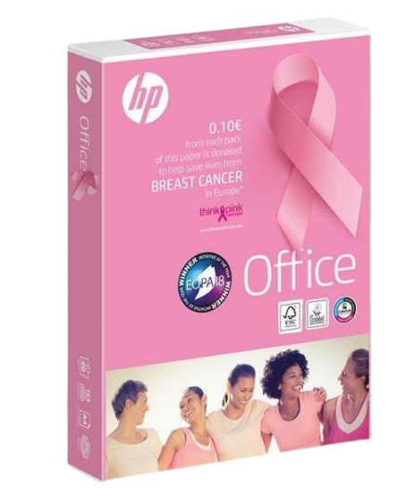 HP - PAPEL HP PINK - A4 - 80g - Blancura CIE 153 - Paquete 500h (Ref.177656)