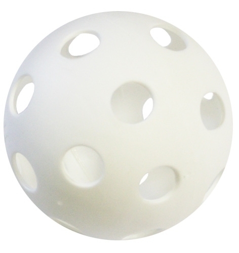 JIM SPORTS - PELOTA HOCKEY/FLOORBALL CON AGUJEROS 70 mm (Ref.24434.002.7)