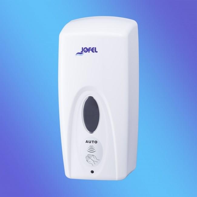 JOFEL - DOSIFICADOR ÓPTICO DE JABÓN/GEL AZUR AUTOMÁTICO 1L BLANCO (Ref.AC91050)