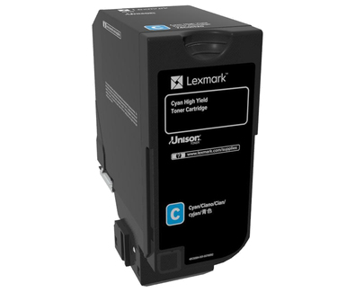 LEXMARK - CS725 Cartucho de toner cian de alto rendimiento (Ref.74C0H20)