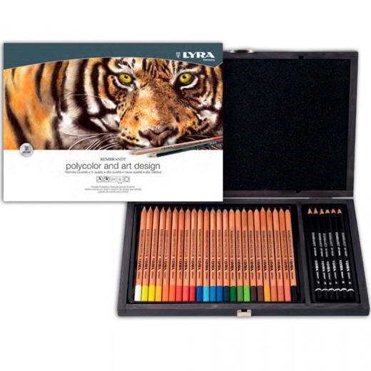 LYRA - SET REMBRANDT POLYCOLOR+ART EST.30 (Ref.L2004002)