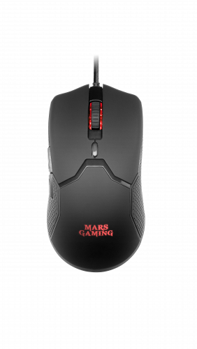 MARS GAMING - ratón mano derecha USB tipo A Óptico 10000 DPI (Ref.MMV)