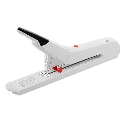 NOVUS - GRAPADORA DE GRUESOS B56 XL ERGONÓMICA GRAN CAPACIDAD DE GRAPADO GRIS CLARO (Ref.023-0062)