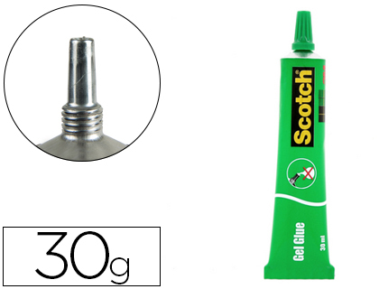 SCOTCH - PEGAMENTO GEL UNIVERSAL MULTIUSO TUBO DE 30 GR (Ref.3045C12)