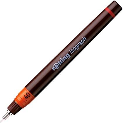 ROTRING - ESTILÓGRAFO ISOGRAPH 0,40MM TINTA CHINA NEGRA (Ref.1903491)