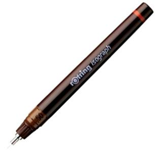 ROTRING - ESTILÓGRAFO ISOGRAPH 0,50MM TINTA CHINA NEGRA (Ref.1903492)